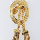 Christian Dior Brooch metal Gold Tone Auth SW2813V-5