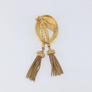Christian Dior Brooch metal Gold Tone Auth SW2813V-7