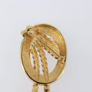 Christian Dior Brooch metal Gold Tone Auth SW2813V-9