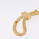 Christian Dior Brooch metal 2 Set Gold Tone Auth SW2814-4