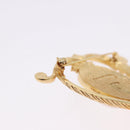 Christian Dior Brooch metal 2 Set Gold Tone Auth SW2814-9