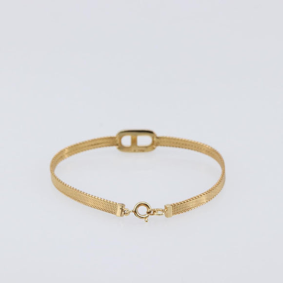 Christian Dior Bracelet metal 3 Set Gold Auth SW2817