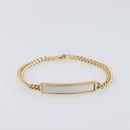 Christian Dior Bracelet metal 3 Set Gold Auth SW2817-16