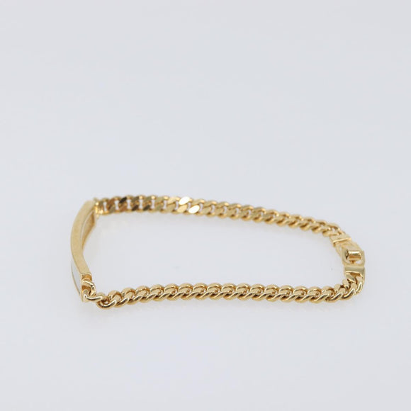 Christian Dior Bracelet metal 3 Set Gold Auth SW2817