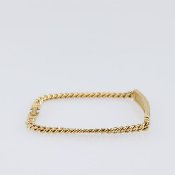 Christian Dior Bracelet metal 3 Set Gold Auth SW2817