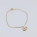 Christian Dior Bracelet metal 3 Set Gold Auth SW2817-2