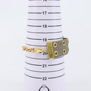 Christian Dior Bracelet Canvas Khaki Auth SW2818-16