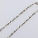 GIVENCHY Necklace metal Silver Auth SW2820-7