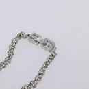 GIVENCHY Necklace metal Silver Auth SW2820-9