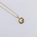 GIVENCHY Necklace metal 5 Set Silver Gold Auth SW2821-32