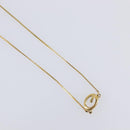 GIVENCHY Necklace metal 5 Set Silver Gold Auth SW2821-4