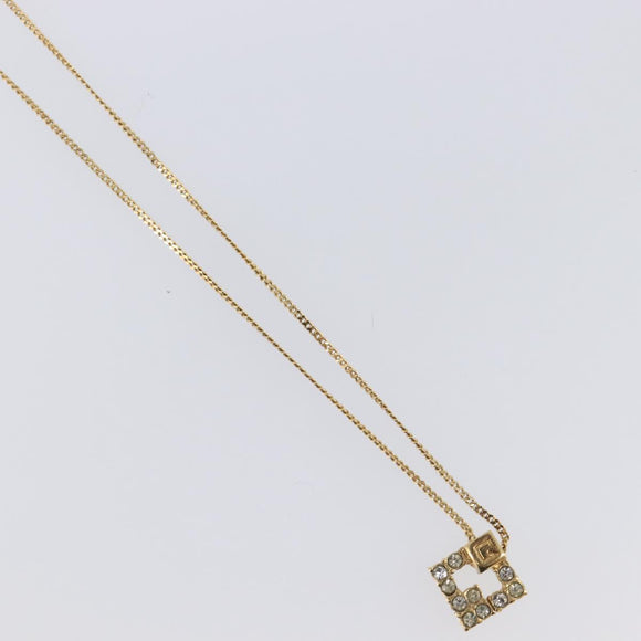 GIVENCHY Necklace metal 5 Set Silver Gold Auth SW2821