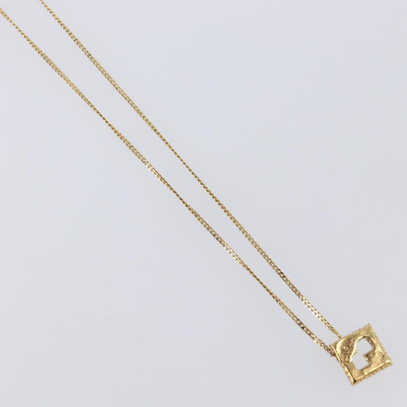 GIVENCHY Necklace metal 5 Set Silver Gold Auth SW2821