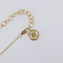 GIVENCHY Necklace metal Gold Auth SW2822-16