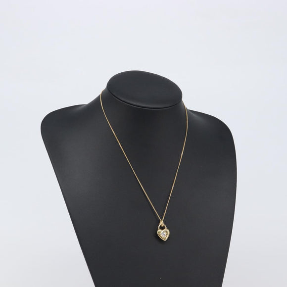 GIVENCHY Necklace metal Gold Auth SW2822