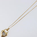 GIVENCHY Necklace metal Gold Auth SW2822-4