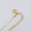 GIVENCHY Necklace metal Gold Auth SW2822-8