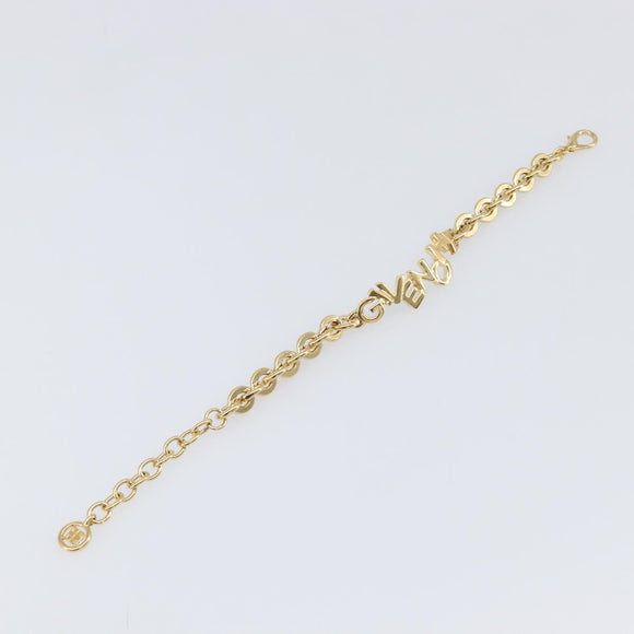 GIVENCHY Bracelet metal Gold Auth SW2823