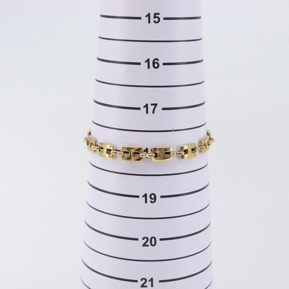 GIVENCHY Bracelet metal Gold Auth SW2824