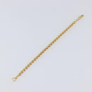 GIVENCHY Bracelet metal Gold Tone Auth SW2825-2