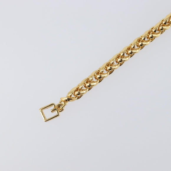 GIVENCHY Bracelet metal Gold Tone Auth SW2825