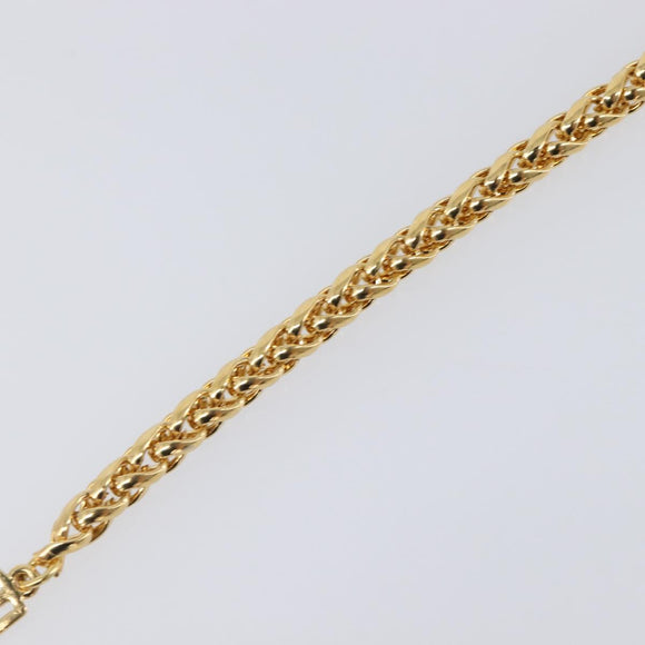 GIVENCHY Bracelet metal Gold Tone Auth SW2825