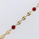 GIVENCHY Bracelet metal Gold Auth SW2826-12