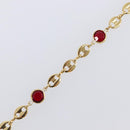 GIVENCHY Bracelet metal Gold Auth SW2826-13