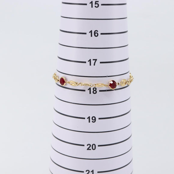 GIVENCHY Bracelet metal Gold Auth SW2826