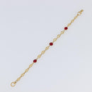 GIVENCHY Bracelet metal Gold Auth SW2826-2