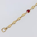 GIVENCHY Bracelet metal Gold Auth SW2826-4