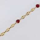 GIVENCHY Bracelet metal Gold Auth SW2826-5