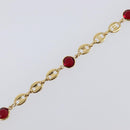 GIVENCHY Bracelet metal Gold Auth SW2826-6