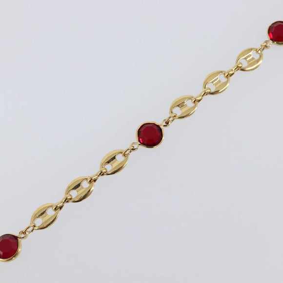 GIVENCHY Bracelet metal Gold Auth SW2826