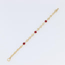 GIVENCHY Bracelet metal Gold Auth SW2826-9