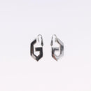 GIVENCHY Bracelet Earring metal 3 Set Gold Tone Silver Auth SW2827-10