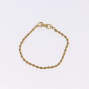 GIVENCHY Bracelet Earring metal 3 Set Gold Tone Silver Auth SW2827-16
