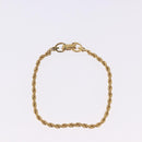 GIVENCHY Bracelet Earring metal 3 Set Gold Tone Silver Auth SW2827-21