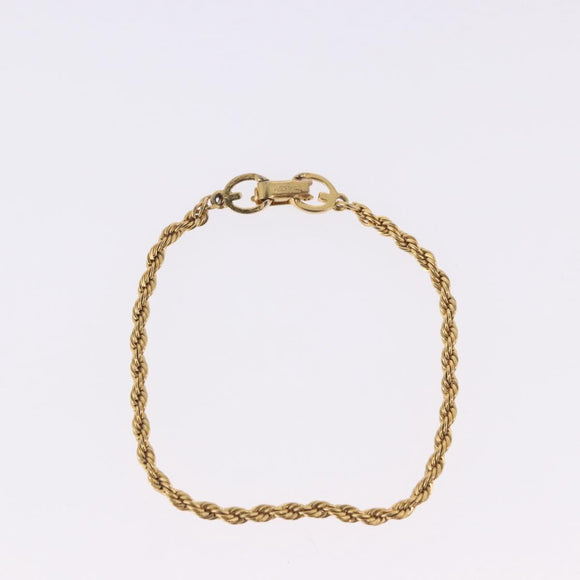GIVENCHY Bracelet Earring metal 3 Set Gold Tone Silver Auth SW2827