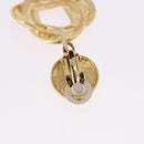 GIVENCHY Bracelet Earring metal 3 Set Gold Tone Silver Auth SW2827-4