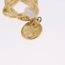GIVENCHY Bracelet Earring metal 3 Set Gold Tone Silver Auth SW2827-5