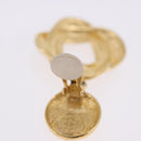 GIVENCHY Bracelet Earring metal 3 Set Gold Tone Silver Auth SW2827-9