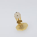 SAINT LAURENT Earring metal Gold Auth SW2828V-4