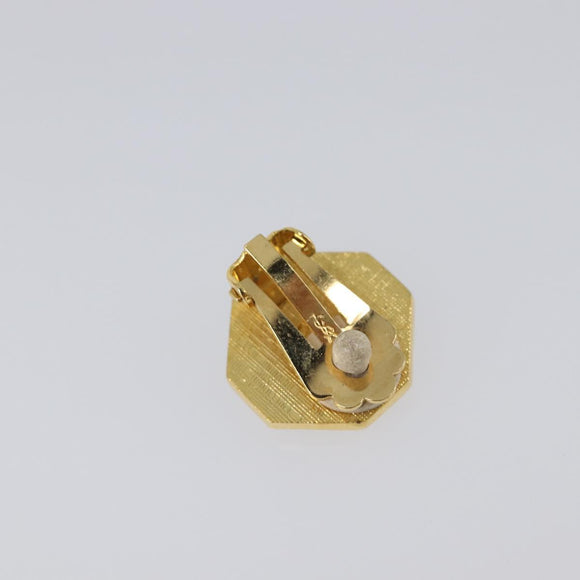SAINT LAURENT Earring metal Gold Auth SW2828V
