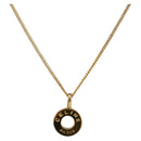 CELINE Necklace metal Gold Tone Auth SW2829V-1