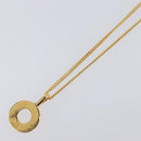 CELINE Necklace metal Gold Tone Auth SW2829V-10
