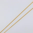 CELINE Necklace metal Gold Tone Auth SW2829V-12