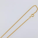CELINE Necklace metal Gold Tone Auth SW2829V-13