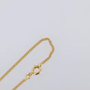 CELINE Necklace metal Gold Tone Auth SW2829V-14
