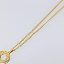CELINE Necklace metal Gold Tone Auth SW2829V-4
